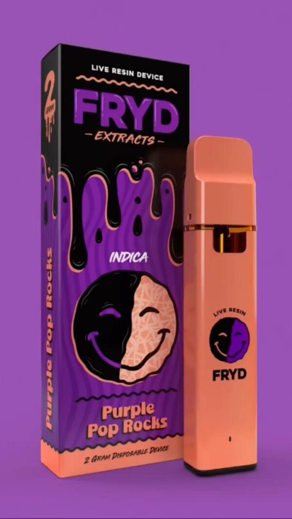 Purple Pop Rocks Fryd Carts